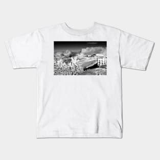 Courchevel 3 Valleys French Alps France Kids T-Shirt